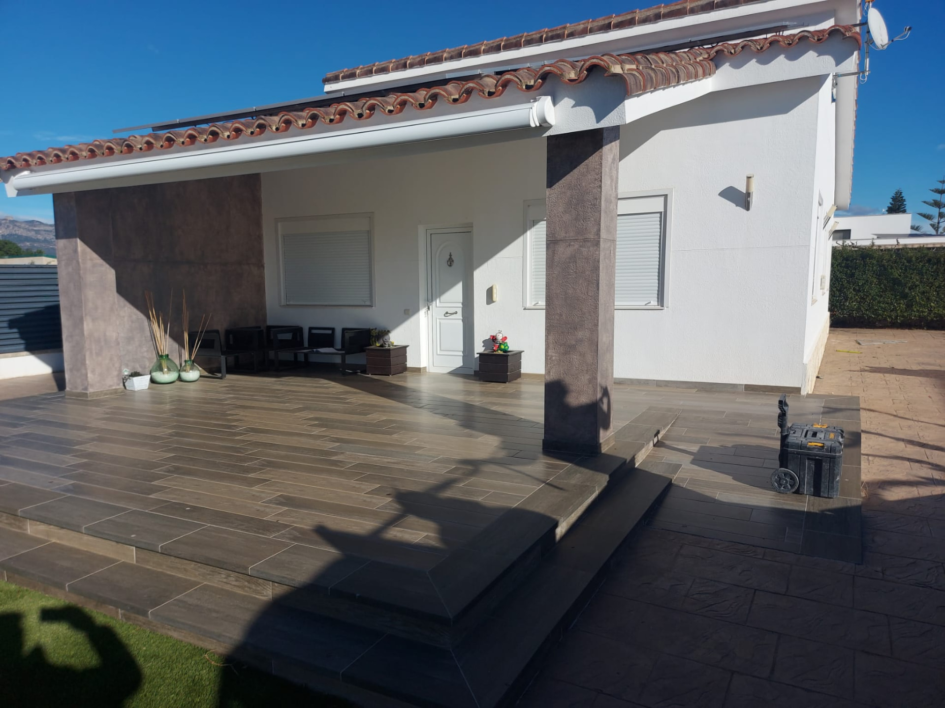 Reforma exterior en la urbanización Els Pilans 4